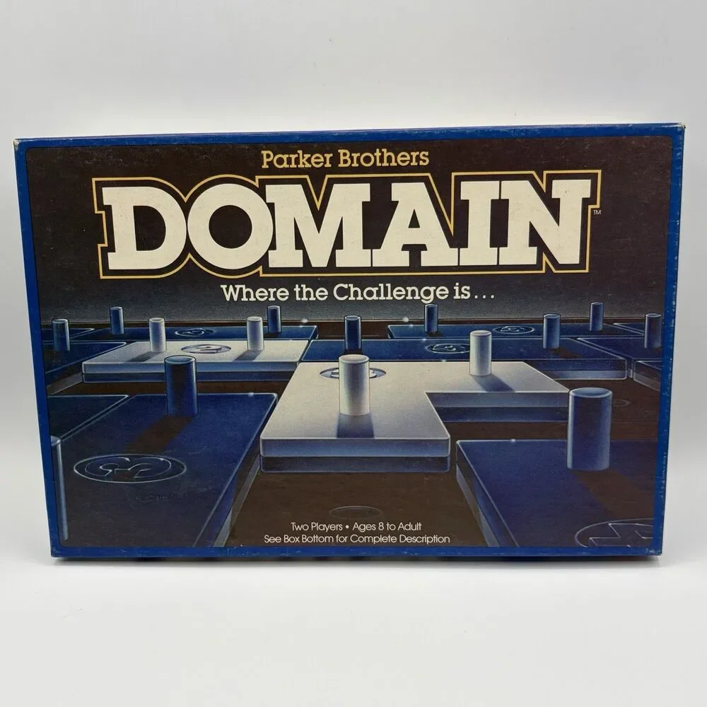 Domain Where The Challenge Is- Parker Brothers, 1983 COMPLETE